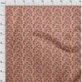 thumbnail image 3 of oneOone Cotton Cambric Fabric Leaves & Floral Block Printed Craft Fabric BTY 56 Inch Wide, 3 of 4
