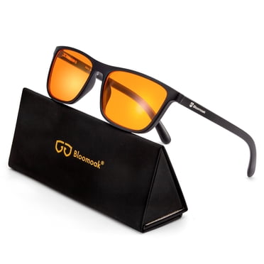 Bloomoak Lunettes Anti-Lumière Bleue - Lunettes de Jeu - Anti-Éblouissement - Anti-Fatigue - Matériau TR90 - Convient aux Écrans, Jeux, Télé, Téléphones Mobiles