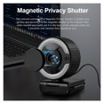 thumbnail image 3 of USB HD Webcam Autofocus Built-in Microphone 1920 X 1080P 30fps Web Cam Camera For Desktop Laptops Game PC For Conferencing ,Easy to Install, 3 of 5