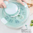 thumbnail image 4 of Salad Spinner, Vegetable Spinner Manual 5L  for Fruit, 4 of 7