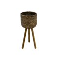 thumbnail image 3 of Sagebrook Home 13574-03 S/2 BAMBOO PLANTERS ON STANDS, 3 of 4