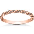 thumbnail image 1 of 1/6 ct Lab Grown Diamond Mia Wedding Ring, 1 of 1