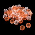 thumbnail image 3 of Baohd 50pcs Empty Round Makeup Jar Pot Travel Cream Powder Cosmetic Container Case Orange, 3 of 8