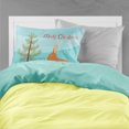 thumbnail image 2 of Carolines Treasures BB9336PILLOWCASE Rex Rabbit Taie d'Oreiller Standard en Tissu de Noël, 2 of 2