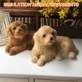 thumbnail image 4 of Mikilon Simulation Animal Model Simulation Golden Re triever Model Plush toys, 4 of 4