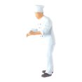 thumbnail image 1 of 1/64 restaurant Cook Miniature Scene Layout Toy for Chef White 3, 1 of 8