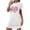White, variant on Satin Pajama Skirt for Women Women's Soft and Breathable Sleep Shirt Short Sleeves Nightgown Sleepwear Night Shirt Casual Heart Print Sleepdress T-Shirt Loungewear Pajamas Dress Dark Gray M