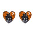 thumbnail image 3 of Maytalsory Exquisite And Fashionable Halloween Enamel Pin Brooch Gift For Gothic Jewelry Enthusiasts castle 2Set, 3 of 6