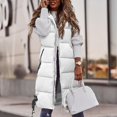 thumbnail image 1 of IMENGL Manteau Décontracté Uni à Capuche, Blanc 3TG, Taille M-4TG, 1 of 4