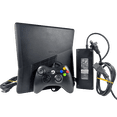 thumbnail image 4 of Console de Jeu Xbox 360 S 4GB Remise à Neuf Noire avec 2 Manettes Retrofam Noires (Remis à Neuf), 4 of 4