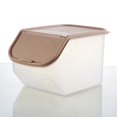 thumbnail image 1 of TASTAN Rice Container, 20L Airtight Food Storage Bin - Stackable Grain/Krice Container with Locking Lid, Bpa-Free Plastic Kitchen Organizer Food Storage Container, Coffee, 1 of 2