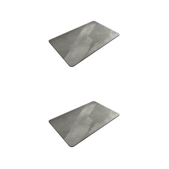 maskred Quick-dryNon-slid Bath Rug Soft Texture Anti-skid Bottom No Surface No Shedding Bath Rug-Rubber GFT1104 30*40cmStrong Water 2Set