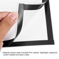 thumbnail image 3 of Unique Bargains A4 Magnetic Sign Holder, 4 Pack Magnetic Display Frame Self-Adhesive Picture Frame for Refrigerator, Black, 3 of 7