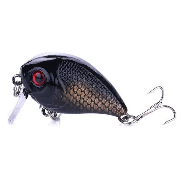 1pcs/10 Pcs 4.5cm Leurres de Pêche Miniatures Colorés en Plastique Crankbaits