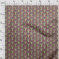 thumbnail image 3 of oneOone Polyester Spandex Pink Fabric Goddess Durga Face Craft Projects Decor Fabric Printed By The Yard 56 Inch Wide, 3 of 5