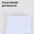 thumbnail image 4 of JUNWELL 6pairs/set Classic Trendy Sports Style Student Socks  Unisex, 4 of 5