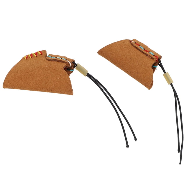 Manchon de Doigt de Pêche, Ligne de Braguette Réglable Accessoire de Protection en Cuir Artificiel pour Index du Pouce