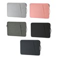 thumbnail image 3 of Universal Laptop Anti-scratch Carrying Bag Portable Notebook Computer Zipper Closure Polyester Protective Case Black 14 Inch, 3 of 9