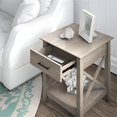 thumbnail image 2 of Bowery Hill Table d'Appoint en Bois d'Ingénierie avec Rangement, Gris Délavé, 2 of 10