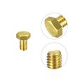 thumbnail image 4 of Unique Bargains Brass Hex Bolts, 5/16-18x1/2' 5 Pack Fully Thread Grade 4.8 Machine Screws, 4 of 4
