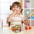 thumbnail image 2 of Agiferg Children's Silicone Dinner Plate All-in-one Divided Food Supplement Suction Cup Bowl Tableware, 2 of 2