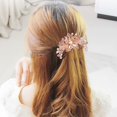 thumbnail image 2 of Flower Rhinestones Hair Combs Accessories,Perfect Mother's Day Gifts,Brithday gifts (Champagne), 2 of 3