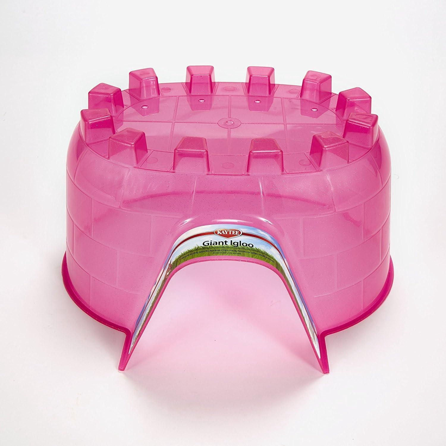 Kaytee Igloo Cachet de petit animal, géant, couleur variée