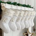thumbnail image 3 of YAOMOBB Christmas Tree Pendant Embroidered Christmas Stocking Large Capacity Wear Resistant Xmas Hanging Decoration, 3 of 7