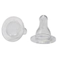 thumbnail image 1 of Dr. Brown's Standard Silicone Nipple Level 4, 2-Pack, 1 of 2