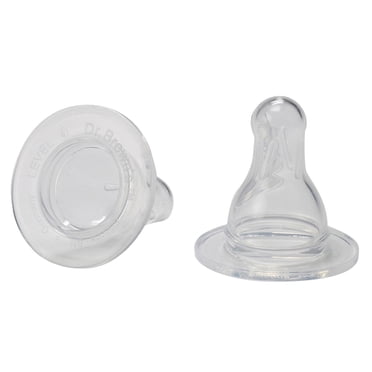 Dr. Brown's - Niveau 4 Tétine pour biberon standard, paq. de 2