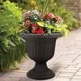thumbnail image 2 of Southern Patio Urne Ronde d'Extérieur Utopian de 19 Pouces pour Plantes de Grande Taille, Noire, 2 of 5