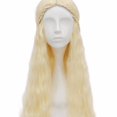 thumbnail image 3 of Riforla Daenerys Targaryen Perruque Cheveux Femmes Mascarade Perruques Complètes Perruques Femmes Blanc, 3 of 5