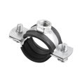 thumbnail image 1 of Unique Bargains Wall Ceiling Mount Iron 1' (25mm) Adjustable Pipe Bracket Clamp 5 Pack, 1 of 6