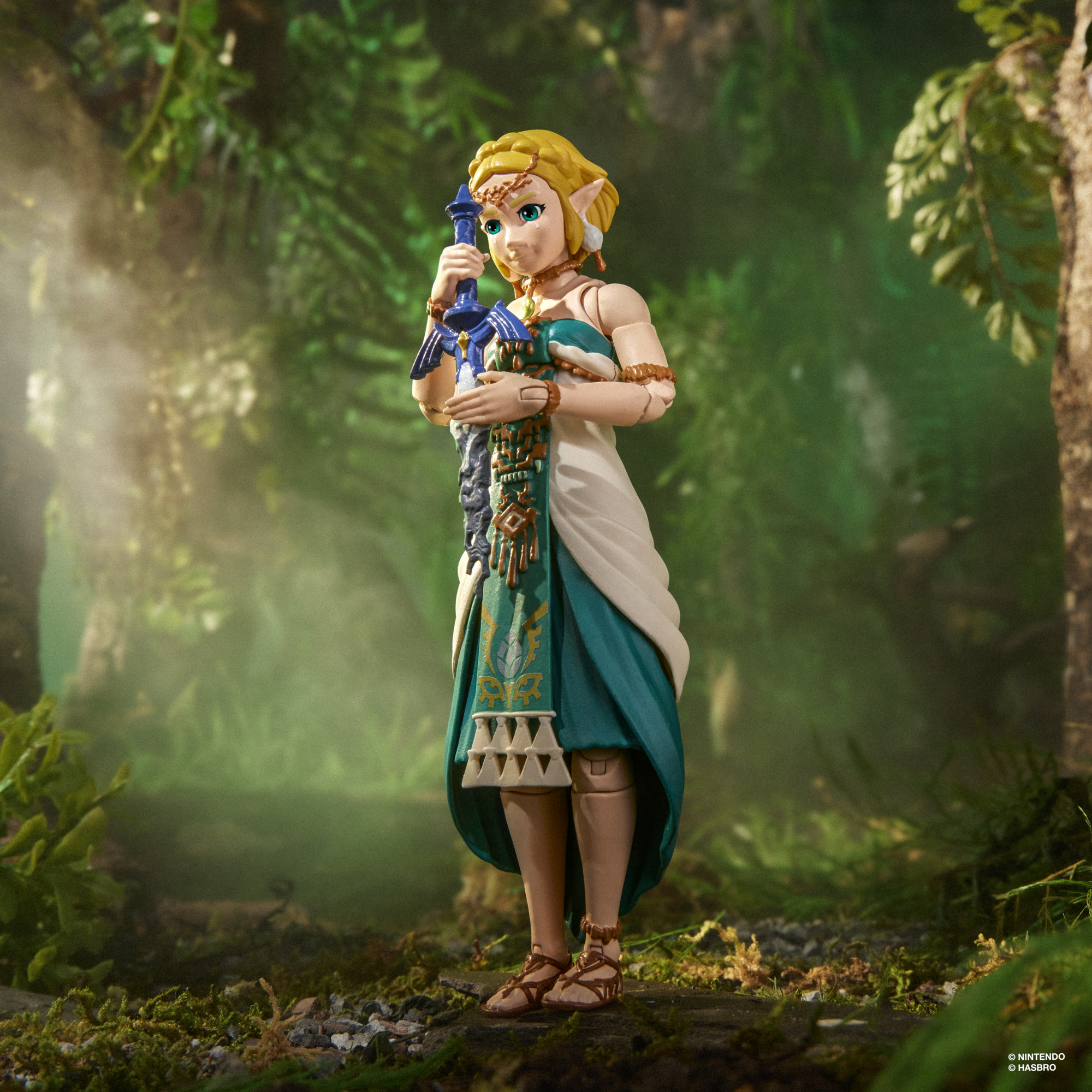 The Legend of Zelda Héros d'Hyrule Princesse Zelda, figurine de collection premium à l'échelle 15 cm, The Legend of Zelda: Tears of the Kingdom