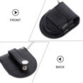 thumbnail image 4 of CIMAXIC Pocket Watch Bamboo Grain Leather Case Portable Pocket Watch Protector Holder,2.99"X2.56"X1.18", 4 of 5