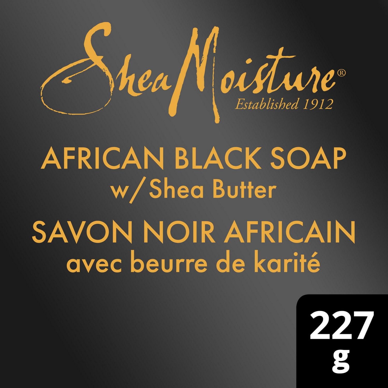Savon Noir Africain SheaMoisture Beurre de Karité