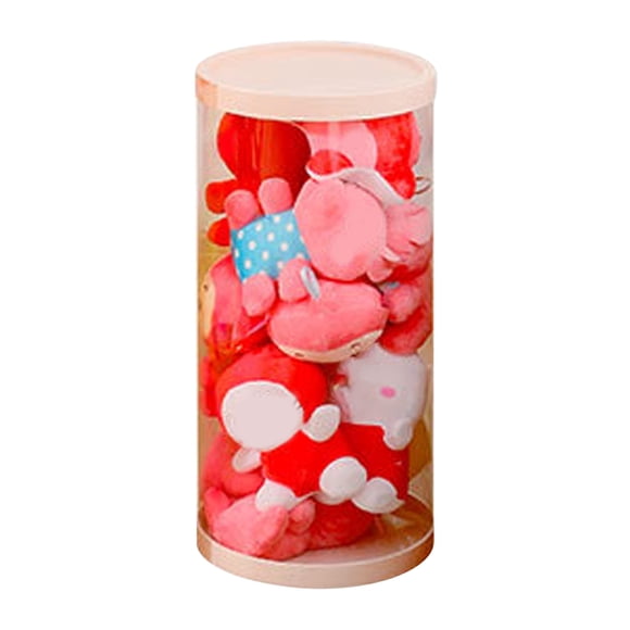 Toy Storage Organizer Stuffed Animal Storage Bucket Plush Toys Holder Kids Room Organization Diy Transparent Durable Toy Box Bins for Nursery, Play Room, Kid's Bedroom