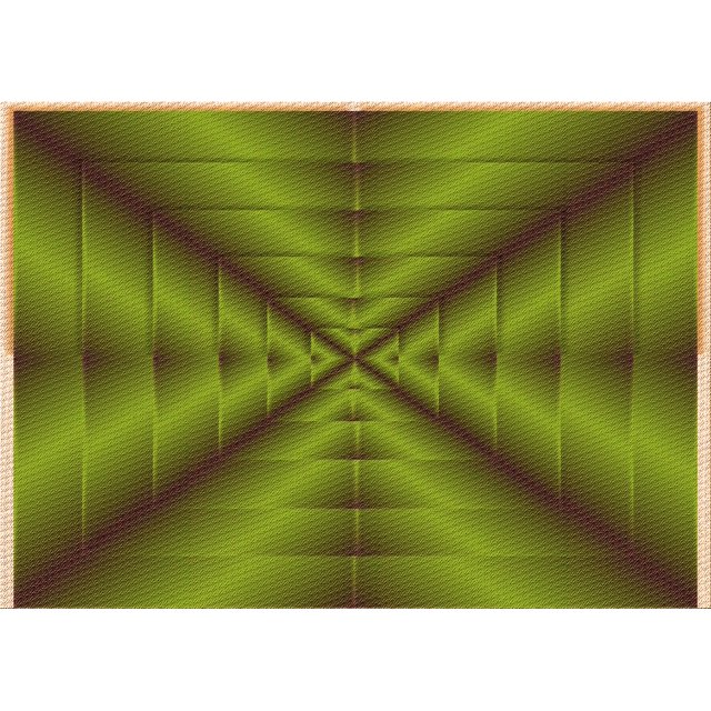 Ahgly Company Tapis Rectangulaire Lavable en Machine, Vert Pistache, 5 Pieds x 8 Pieds