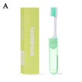 thumbnail image 1 of Clearance Now! Foldable Folding Toothbrush Travel Camping Hiking Outdoor Portable Compact L1F2, 1 of 9