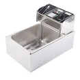 thumbnail image 3 of Deep Fryer,Stainless Steel Electric Deep Electric Deep Fryerwith Basketand Lid Deep Fryerwith Basket High Capacity, 3 of 12
