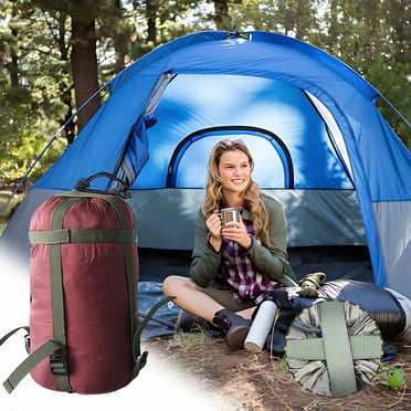 Wzzjkit Small Storage Bag, Outdoor Camping Sleeping Bag Compression Bag Casual Hammocks Storage Bag Clothing Clutter Organizer Bag, Small Bag
