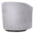 thumbnail image 2 of Comfort Pointe Fauteuil Pivotant Elizabeth - Argent, 2 of 8