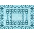 thumbnail image 1 of Ahgly Company Tapis Rectangulaire Lavable en Machine Intérieur Transitionnel Bleu, 7 Pieds x 10 Pieds, 1 of 7