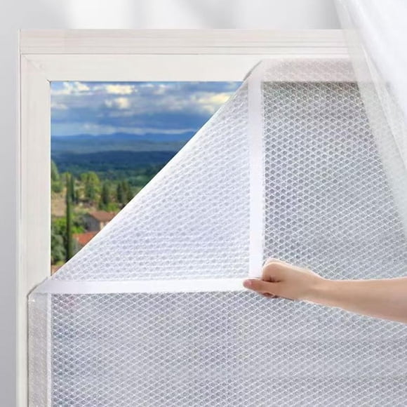 B Ubble Double Sealing Window Winter Window Coupe-Vent Fuite Pare-Brise Épaissi Transparent Anti-Froid Film Chaud Coupe-Vent Anti-Givre C-urt