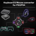 thumbnail image 4 of Keyboard and Mouse Adapter Fit for Nintendo Switch, Portable Durable Mouse Keyboard Controller Converter Compatible for Switch/Switch OLED/PS4/PS4 Pro/PS4 Slim/PS3/Xbox One, 4 of 5