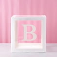 thumbnail image 1 of Event & Party 26 Letters DIY Balloons for Wedding Confession Birthday Party Decoration White Transparent Balloons, 1 of 7