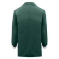 thumbnail image 5 of Womens Fashion Casual Solid Open Front Cardigan Long Sleeve Jacket Coat, 5 of 5