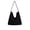 BK, variant on EGNMCR Closet Organizers and Storage, Organization and Storage, Storage Bins, Storage Containers Soft Slouchy Suedes Shoulder Tote Bag Women Tote Satchels Crossbody Purse Black PU Purse