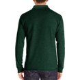 thumbnail image 4 of RXIRUCGD Blouse pour Homme, Mode Décontractée, à Blocs de Couleur, Manches Longues, Col Rabattu, Vert, Taille : M, 4 of 5