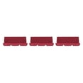 thumbnail image 1 of kurtrusly Made With Polyester Outdoor Swing Cushion Multifunctional Easy To Breathable And Comfortable wine red 3Set, 1 of 6